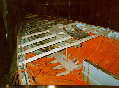 FORE DECK IN REPAIR